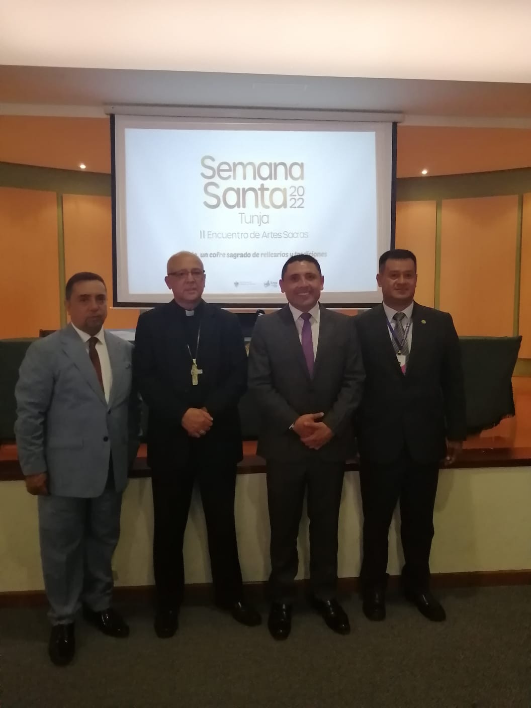 Presentación Afiche Semana Santa tunja 2022